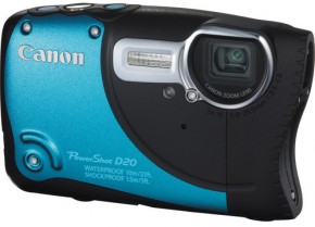  Canon PowerShot D20 Blue