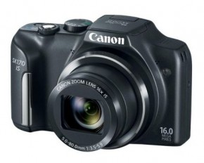  Canon PowerShot SX170 IS Black