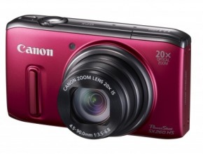  Canon PowerShot SX260 Red