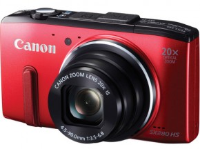  Canon Powershot SX280 HS Red