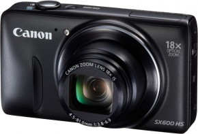  Canon Powershot SX600 HS Travel Kit Black c Wi-Fi