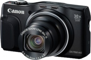  Canon Powershot SX700 HS IS Black c Wi-Fi
