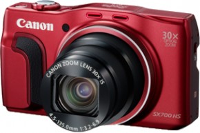 Canon Powershot SX700 HS IS Red c Wi-Fi