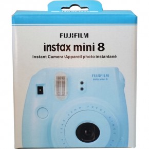     Fuji Instax Mini 8 Instant camera Blue + Cassette Fuji (9)