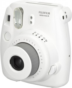    Fuji Instax Mini 8 Instant camera White + Cassette Fuji 4