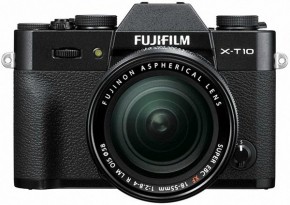 Fujifilm X-T10+XF 18-55mm F2.8-4R Kit Black