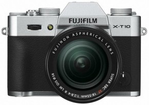  Fujifilm X-T10+XF 18-55mm F2.8-4R Kit Silver