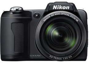  Nikon Coolpix L110 Black (12 )
