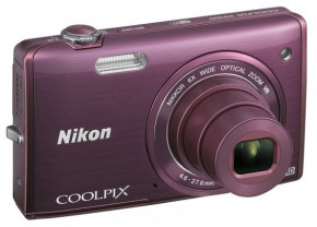  Nikon Coolpix S5200 Plum 3