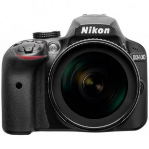   Nikon D3400 Kit AF-S DX 18-105 VR (VBA490K003)