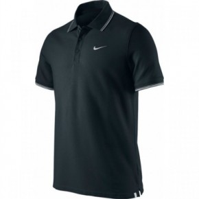   Nike Polo NET Cotton Pique black (XS)
