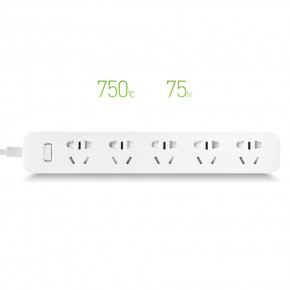  Xiaomi Mi Power Strip with 5 plug White (NRB4006CN)