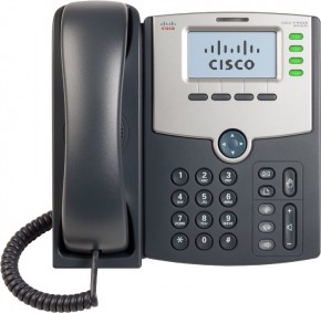 IP- Cisco SB 4 Line IP Phone With Display, PoE and PC Port 3