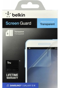    Galaxy S3 Belkin Screen Overlay MATTE 3in1 (F8N847cw3)