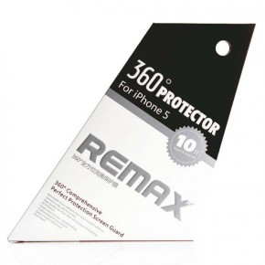   Remax New Metal Sticker Golden  Apple iPhone 5/5S/5C (front + back)