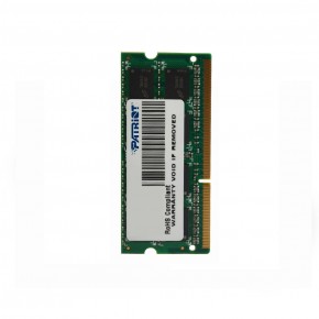   Patriot SoDIMM 8192M DDR3 1333 MHz Retail (PSD38G13332S) 3