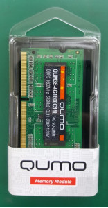   Qumo SO-DIMM 4GB/1600 DDR3 1.35V (QUM3S-4G1600C11L) 3