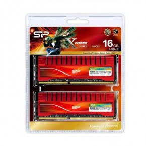   Silicon Power DDR3-1600 16384MB PC3-12800 (Kit of 2x8192MB) Xpower (SP016GXLYU16ANDA) 4