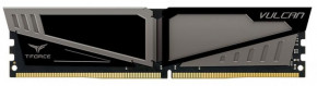   Team DDR4 8GB 2400 MHz T-Force Vulcan Gray (TLGD48G2400HC1401)