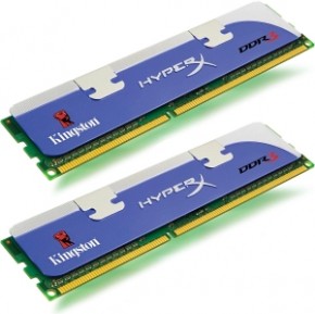  Kingston 8Gb (2x4) DDR3 1600MHz HyperX (KHX1600C9D3K2/8GX)