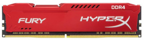     Kingston DDR4 8GB 2400 MHz HyperX Fury Red(HX424C15FR2/8)