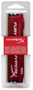     Kingston DDR4 8GB 2400 MHz HyperX Fury Red(HX424C15FR2/8) 4