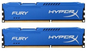  Kingston 16Gb DDR3 1600MHz HyperX Fury Blue (2x8GB) (HX316C10FK2/16)