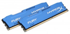  Kingston 16Gb DDR3 1600MHz HyperX Fury Blue (2x8GB) (HX316C10FK2/16) 3
