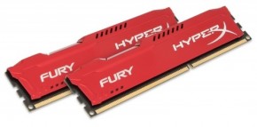  Kingston 16Gb DDR3 1600MHz HyperX Fury Red (2x8GB) (HX316C10FRK2/16) 3