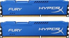  Kingston 16Gb DDR3 1866MHz HyperX Fury Blue (2x8GB) (HX318C10FK2/16)