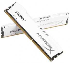  Kingston 16Gb DDR3 1866MHz HyperX Fury White (2x8GB) (HX318C10FWK2/16) 4