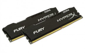   Kingston HyperX Fury DDR4 4GB/2666 Black (HX426C15FB/4) 4