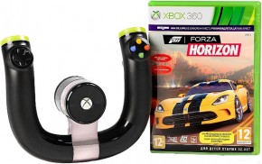   Microsoft Xbox 360 Speed wheel + Forza Horizon (3)