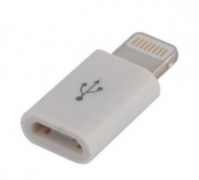   Lapara Apple Lightning  Micro USB White (LA-Lightning-MicroUSB-adaptor)