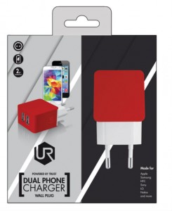    Trust Urban Dual Smart Wall Charger Red (20149) 6