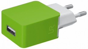    Trust Urban Smart Wall Charger Lime (20146)