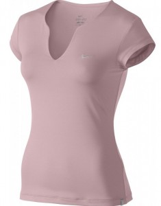   Nike pure SS top pink (XS)