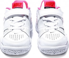    Nike junior City Court 7 PSV white/pink (28.5) 11.5C 4