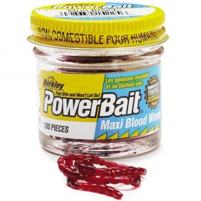  Berkley Gulp! Power Blood Worm 150 .  3