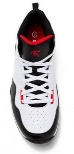   AND1 Capital Athletic (40UA 7US 25) White/Black/Red 4