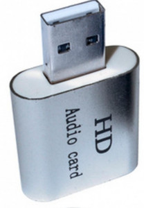   Dynamode USB-SOUND7-ALU Silver 7.1 USB 3