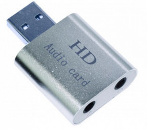   Dynamode USB-SOUND7-ALU Silver 7.1 USB 5