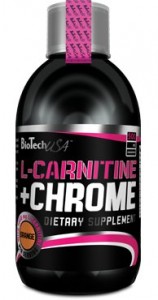   BioTech L-Carnitine+Chrome 500  Grapefruit (8052)
