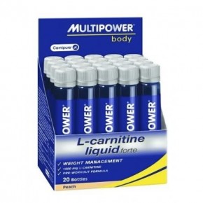   Multipower L-carnitine liquid forte 20 x25  (raspberry) (47793)