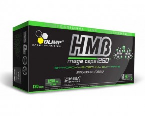   Olimp Nutrition HMB Mega /Mega ules (1250mg) 120  (372) (0)
