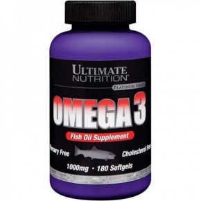  Ultimate Nutrition Omega 3 180 softgels (46730)