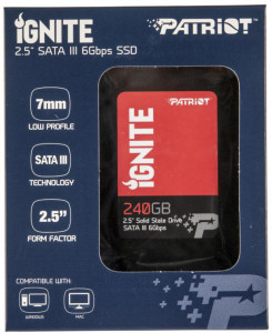  SSD Patriot SATA2.5 240GB MLC/IGNITE PI240GS325SSDR 6
