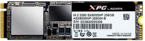  SSD A-Data M.2 256GB XPG SX8000 NVMe PCIe 3.0 x4 2280 MLC (ASX8000NP-256GM-C)