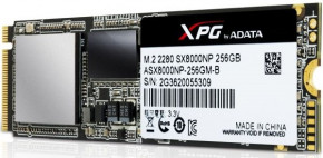  SSD A-Data M.2 256GB XPG SX8000 NVMe PCIe 3.0 x4 2280 MLC (ASX8000NP-256GM-C) 3