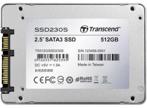 SSD  Transcend SSD230S 512Gb (TS512GSSD230S) 3